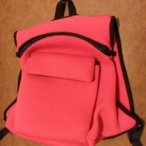 School Backpack Unisex kids soft sponge cushion Red